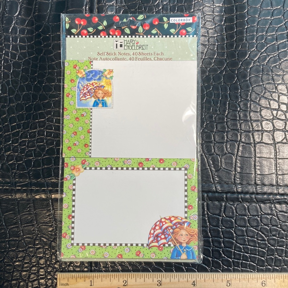 5 for $10: Colorbok‎ Self-Stick Notes (40 sheets each of 2 pads) Mary Engelbreit